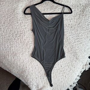 21 Saints Gray Bodysuit